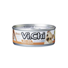 Vi.chi 維齊 機能罐 經典維齊 狗罐頭, 1個, 雞肉鮭魚80gx24罐,小罐超取限一箱/大罐限宅配