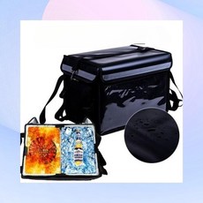 오토바이 대용량 배달가방 방수 퀵서비스 보온보냉백 어깨끈, 1cl4 보온보냉배달통32리터