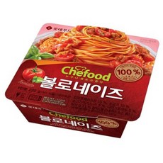 쉐푸드 볼로네이즈 스파게티, 220g, 8개
