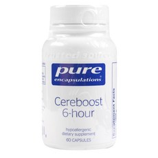 Pure Encapsulations Cereboost 6 小時膠囊, 1個, 60 件