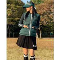 정품 더블플래그 여성 베스트 골프조끼 방한의류 스포츠 라운딩코디 골프복 필드활동 DWJU7