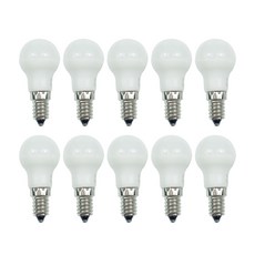 데이온 LED 미니 크립톤 E14 장식등 4W, 주백색, 10개