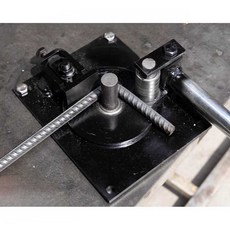 환봉밴딩기 밴딩기 절곡기 철근 수동 와이어 하조기 소형 1-10mm, 02.중형1-12mm