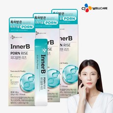 CJ 이너비 먹는 PDRN 150mg 콜라겐 뮤신 차예련의 피디알엔리즈, 3박스, 140g