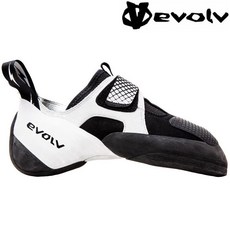 Evolv Zenist 男款攀岩鞋/抱石鞋 黑白 Black/White