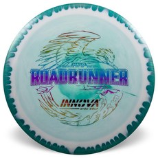 [4] Innova Halo Star 로드러너 디스크 골프 거리 드라이버 - 불안정한 디스크 골프 드라이버 신뢰할 수 있는 스트레이트 디스크 골프 드라이버 (색상은 매우 다양함, 140-150g