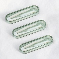 렌즈 빼는 도구 렌즈착용 위생 집게&흡착봉 3개세트