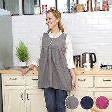 쉴드그린 전기장완화 베이직 홑겹(파인 스테릭) 앞치마, 1개