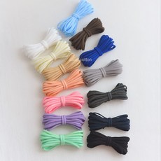 소잉홀릭 [270cm] 마스크끈 16컬러 마스크고무줄 01102, 아이보리, 1개