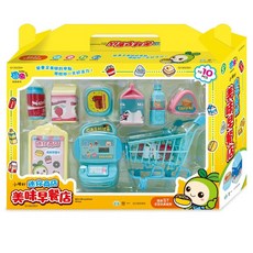 世一 迷你商店系列-美味早餐店 玩具組 10件組, 詳見包裝