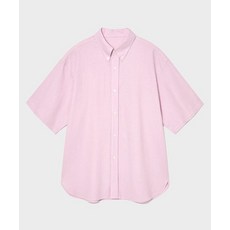 매장정품 브이투 VTWO 린넨 박시 하프 셔츠_핑크 5004398467 177254
