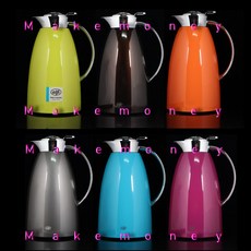 Alfi 德國 Gusto系列 玻璃內膽保溫壺, 1個, 太空灰, 1000ml