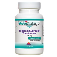 NutriCology Tocomin Suprabio維生素E軟膠囊 100mg, 1個, 60 件