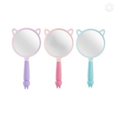 [루아르셀] 토끼 손잡이 컬러 손거울 휴대용손거울