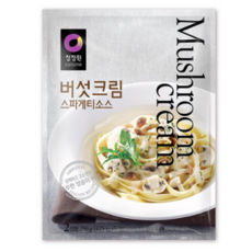 청정원 버섯크림 스파게티소스, 250g, 11개