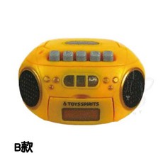 ToysSpirits 復古CD播放器 扭蛋模型, B款/黃色款1C271