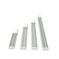 LED 2G11 PLL 4 핀 트윈 튜브 플러그 앤 플레이 CFL 램프 교체 220V 5W 2835SMD, 01 cold white, 03 5W 22.7CM
