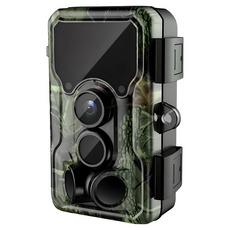 SJCAM M50 狩獵相機 IP65防水 無線網絡 紅外線夜視 戶外監視器, 枯葉綠+64GB記憶卡