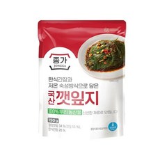 종가 종가집 국산 깻잎지, 150g, 1개