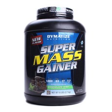 Dymatize Super Mass Gainer乳清蛋白粉, 巧克力薄荷(Chocolate Mint), 2.7kg, 1罐