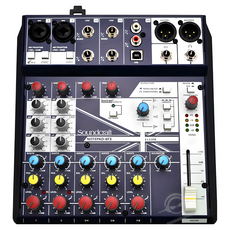 英國Soundcraft Notepad 8軌混音器-內建Lexicon效果器 USB-贈超值配件組, 不含配件贈品, 黑, Soundcraft Notepad 8