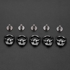 5pcs 가방 금속 리벳 네일 버클 회전 나사 버튼 핸드백 체인 가죽 공예 의류 가방 장식 가죽에 대 한 conchos, [01] 옵션1