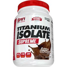 San 鈦&分離乳清蛋白粉 巧克力牛奶風味, 1個, 907.2克