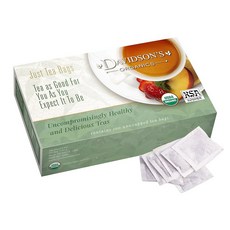 데이비슨스 스 예르바 메이트 100개 포장되지 않은 티백, 78 Tulsi Mango Peach