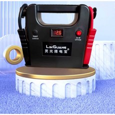 차량용 점프 에어펌프 배터리 밧테리 스타터, 1개, 3. 12V 클래식 모델(18000mAh)