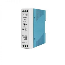 1PCS 5V 12V 24V 48V 전원 공급 장치 MDR-20W 60W 산업용 미니 ACDC 레일 스위치 단일 출력 스위치(컬러 MDR-20-12V), MDR-20-24V