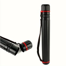 미술학원 입시생용 화구통 중형 도면 포스터 보관 수납용품 화통 블랙