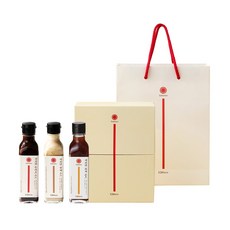 사보텐 일본식 정통 특제 소스 3종 선물세트 (돈까스1/유자폰즈1/참깨1) + 선물 포장, 200g, 3개