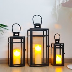 JHY DESIGN 유리 캔들 랜턴 유럽풍 감성 인테리어 홈데코 장식 웨딩 소품 파티 촛대 대 중 소 사이즈, 금색
