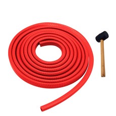 오토바이 윈드스크린몰딩 헬멧 카울치마 윈드가드 (5M+고무망치), 레드