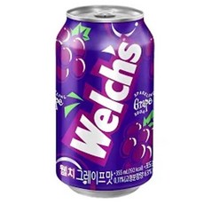 농심 웰치 소다 포도 24개, 355ml, 2박스