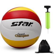 스타 그랜드챔피언 2 배구공 투센 볼펌프 볼가방, 1개, VB225-34S