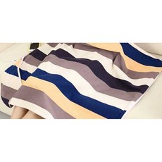 BEYOND 전자파차단담요 임신선물 방지천 섬유 패브릭, 스트라이프 4겹, 1개