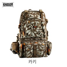 킹덤 루어 다용도 낚시 공구 수납 백팩, 카키