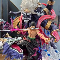 GK 航海王 海賊王動漫 地獄之王 閻魔索隆 手辦 雕像 模型 擺件 公仔 禮物, 1個, 地獄索隆