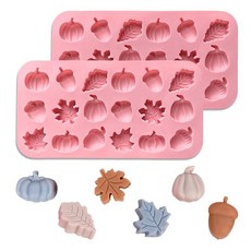 초콜릿 리본 발렌타인 데이 실리콘 몰드 2개 12칸 초콜릿 캔디 몰드 파티 사탕 케이크 디저트 제작용 논스틱 베이킹, 스타일 2