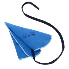 클라리넷 피콜로 플루트 색소폰(보라색)에 적합한 내부 튜브용 클리닝 천 면봉 (Color-Blue), 1개