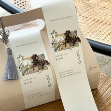 핸즈픽 설날 신년띠지 새해 명절 감사 종이 띠지 담마 30매, 30개, 담마 띠지