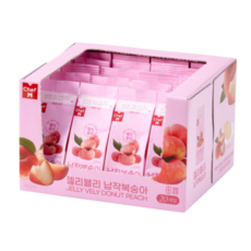 젤리블리 납작복숭아, 60g, 40개