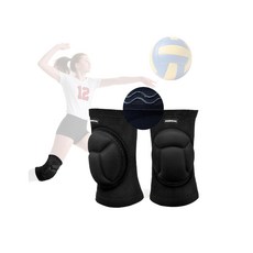 배구 무릎 보호대 유소년 6XS-2XL - 농구 레슬링 장비 통기성 남자 축구 8-12 XS