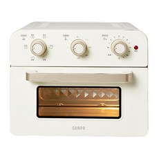 SAMPO 聲寶 20L 多功能氣炸電烤箱 KZ-SA20B 香草白