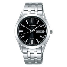 Seiko 精工 Sapphire Glass Solar男士金屬腕錶 SBPX083