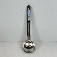 紅豹304不鏽鋼電木菜匙 湯匙 湯杓 電木大菜匙 電木圓杓 菜匙, 1個, 304不鏽鋼電木長圓杓