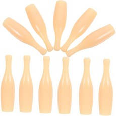 YARNOW 볼링핀 볼링놀이 볼링게임 20Pcs 테이블탑 게임용 미니 볼링 핀 액세서리 가족 모임 및 파티를 위한 실내 재미를 플라스틱 교체