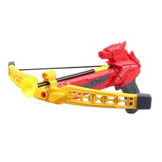 DFMEI 兒童射擊仿真弩箭模型射箭玩具套裝戶外運動燈光塑料弓箭, 1個, 紅色套裝:如圖