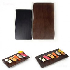 원목 스시 도마 사시미 참치회 육회 고기 접시, 1호